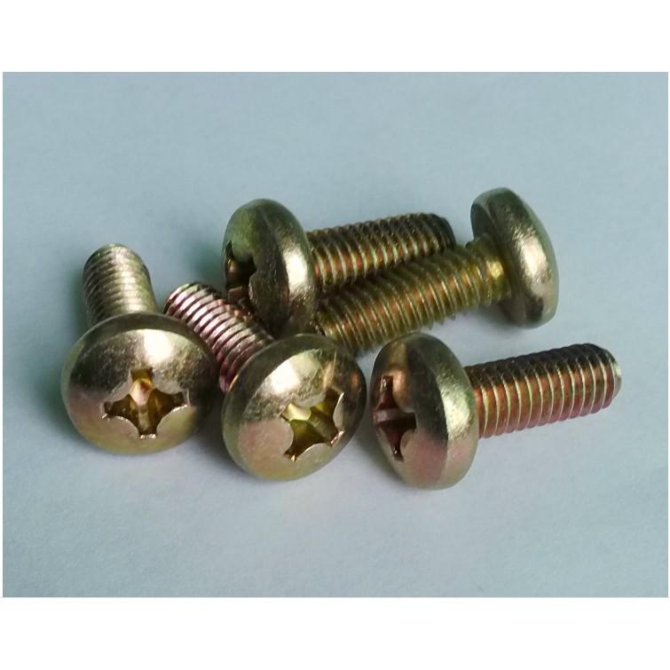 Combo 50c bulong tự ren, tự taro M3x6 thép mạ