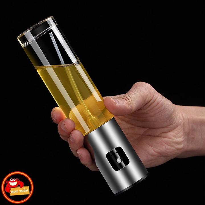 Bình Xịt Dầu Ăn Thủy Tinh, Chai Xịt Dầu Ăn Phun Sương Dùng Cho Nồi Chiên, Salad, Nướng 100ml