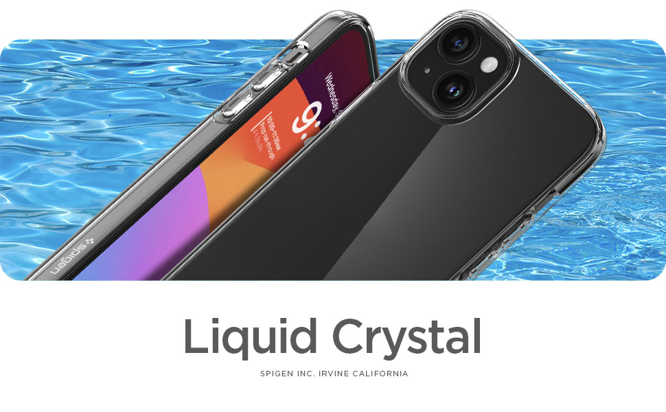 Ốp Lưng Spigen Liquid Crystal Dành Cho iPhone 15/ 15 Plus/15 Pro Max Hiển Thị Rõ Ràng Màu Sắc Và Chi Tiết Điện Thoại Hàng Chính Hãng