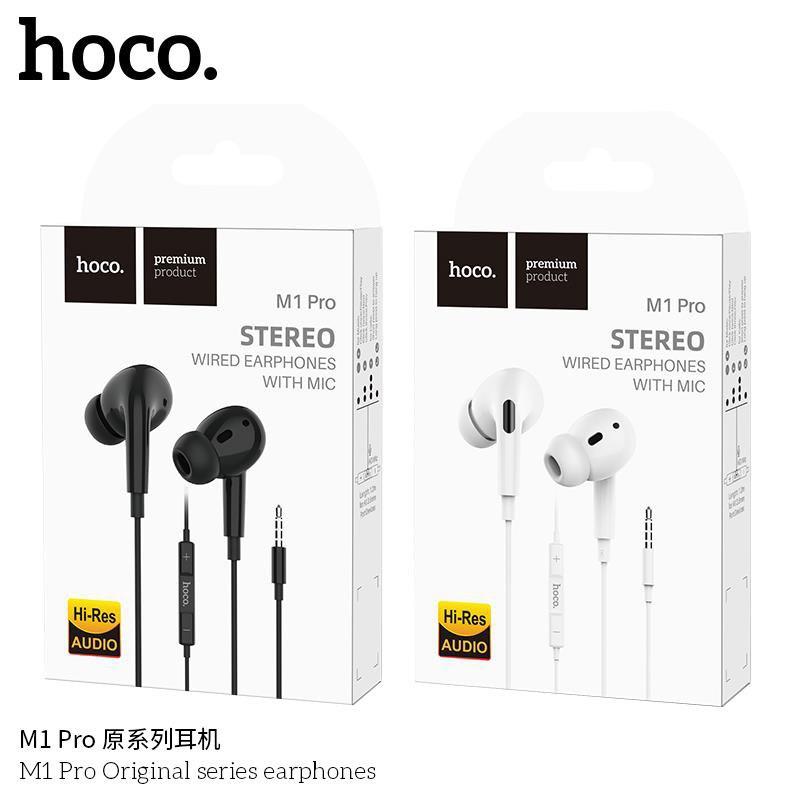 Tai nghe nhét tai Hoco M1 Pro cổng 3.5mm tùy chọn (Màu ngẫu nhiên) HÀNG CHÍNH HÃNG