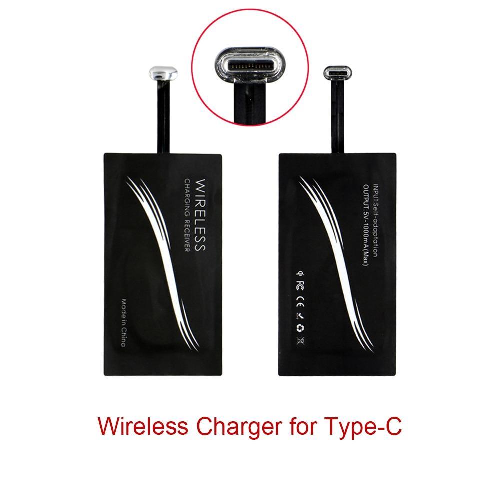 Đệm Sạc Không Dây Qi Type-C Micro USB Cho iPhone Xiaomi Huawei