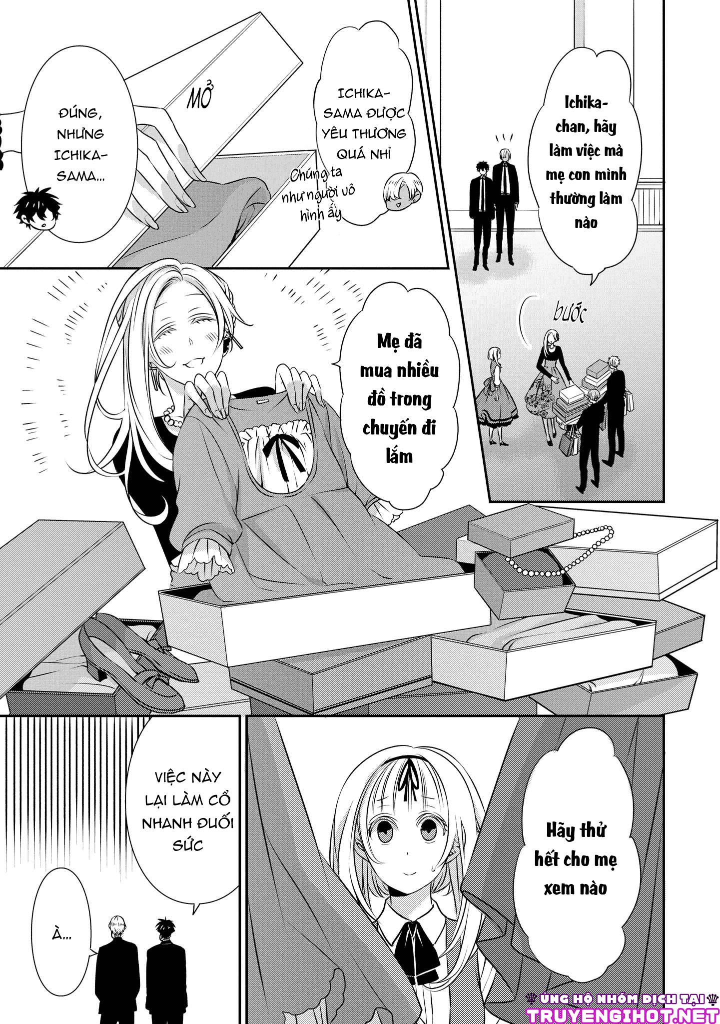 Ojou-sama ga Mamorasete Kurenai chapter 9 - Trang 3