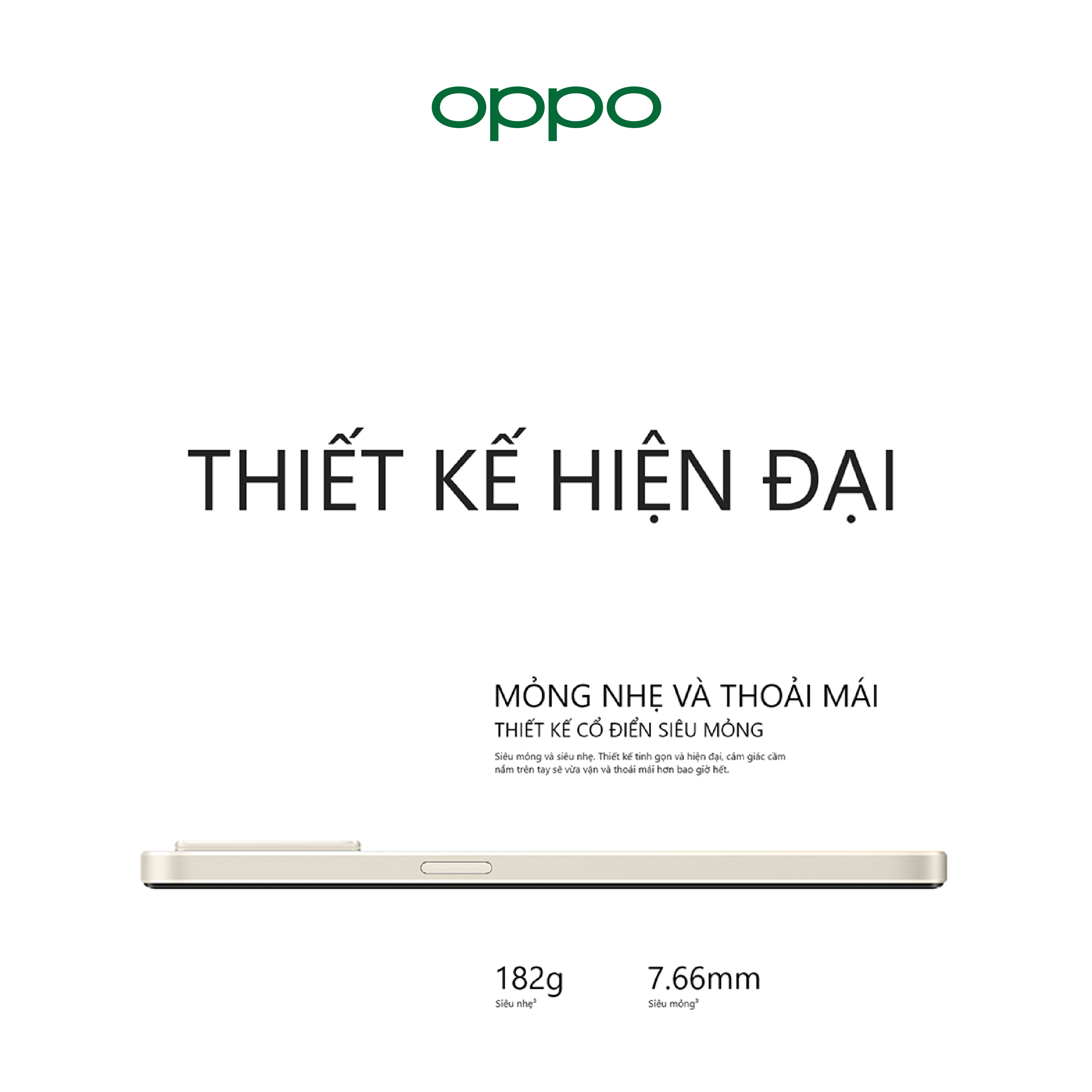 Điện Thoại Oppo Reno8 4G (8GB/256GB) - Hàng Chính Hãng