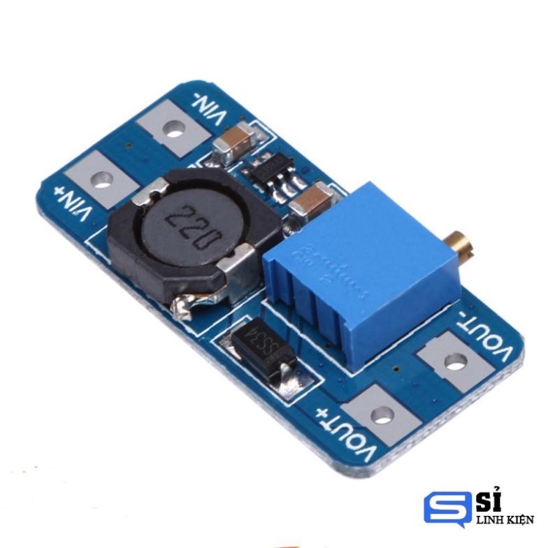 Module nguồn DC-DC tăng áp MT3608 3A in 2-24V out 5V-28V