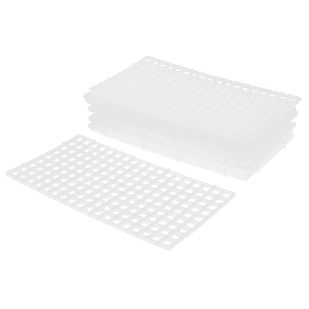 10 Pcs Aquarium Fish Tank Isolation Plate Divider Filter Patition Board Net