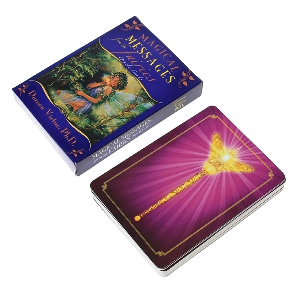 Bài Oracle Magical Message From Fairies 44 Lá Bài Tặng Đá Thanh Tẩy