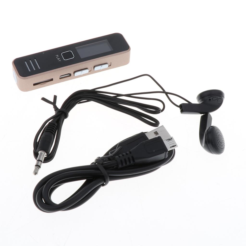 Premium Rechargeable Digital Audio/Sound/Voice Recorder Dictaphone MP3 Music