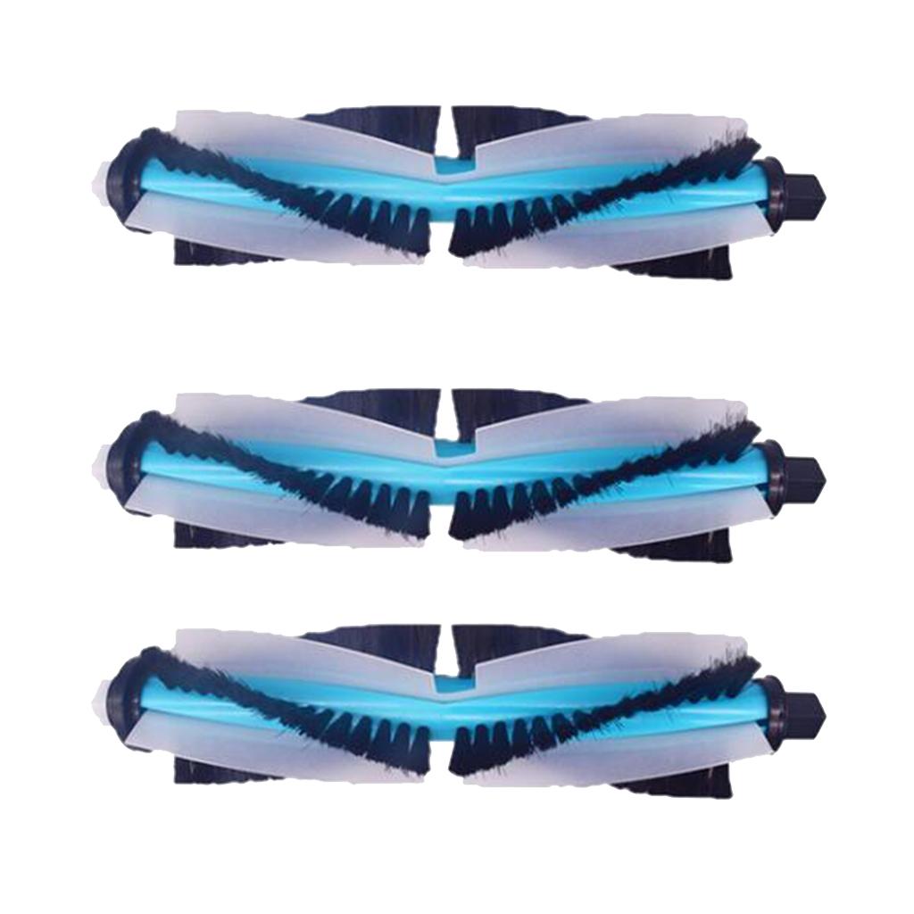 3pcs Main Brush Replacement For Conga 1290 1390 Vacuum Cleaner Accessories