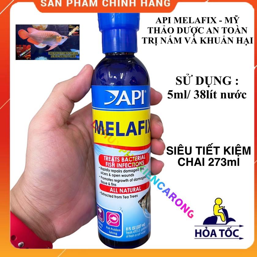 MELAFIX Dung Dịch Chữa Nấm Và Khuẩn Hại Cho Cá Cảnh Chai 118ml, 237ml, 473ml Chính Hãng API MỸ