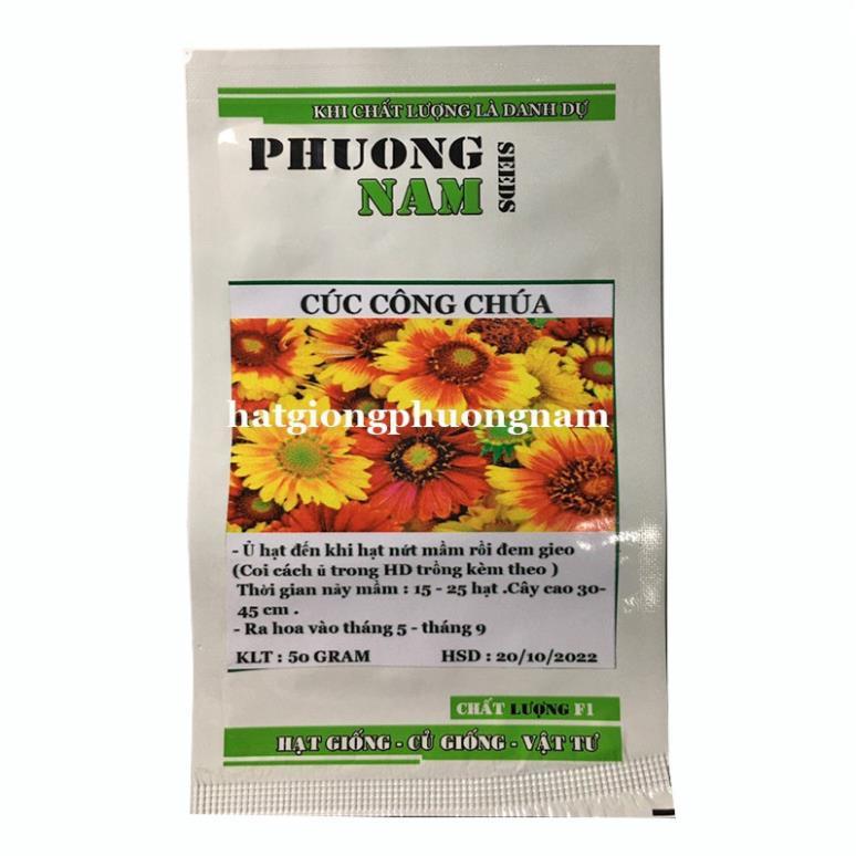 50H - HẠT GIỐNG HOA CÚC CÔNG CHÚA MIX