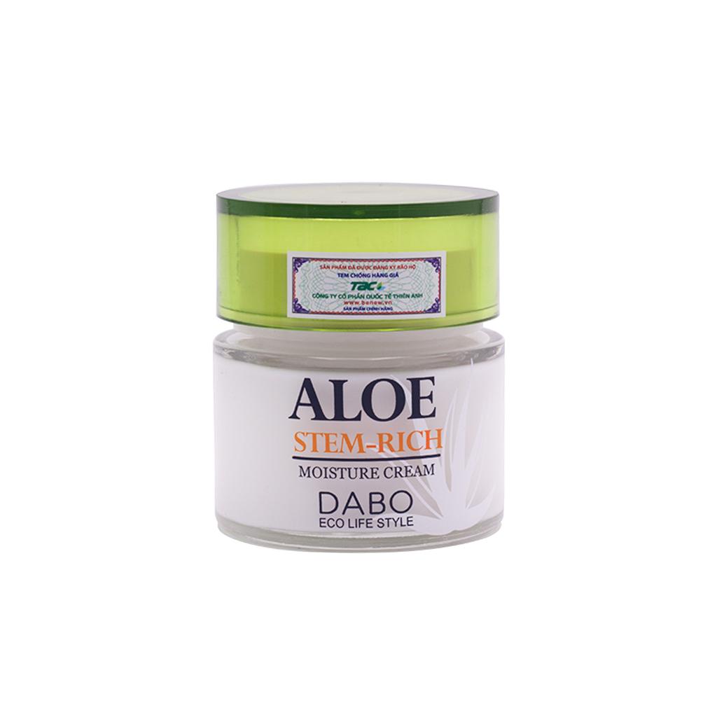 KEM DƯỠNG TRẮNG DA CHỐNG LÃO HÓA HÀN QUỐC CAO CẤP  DABO ALOE STEM-RICH CREAM (50G) – HÀNG CHÍNH HÃNG