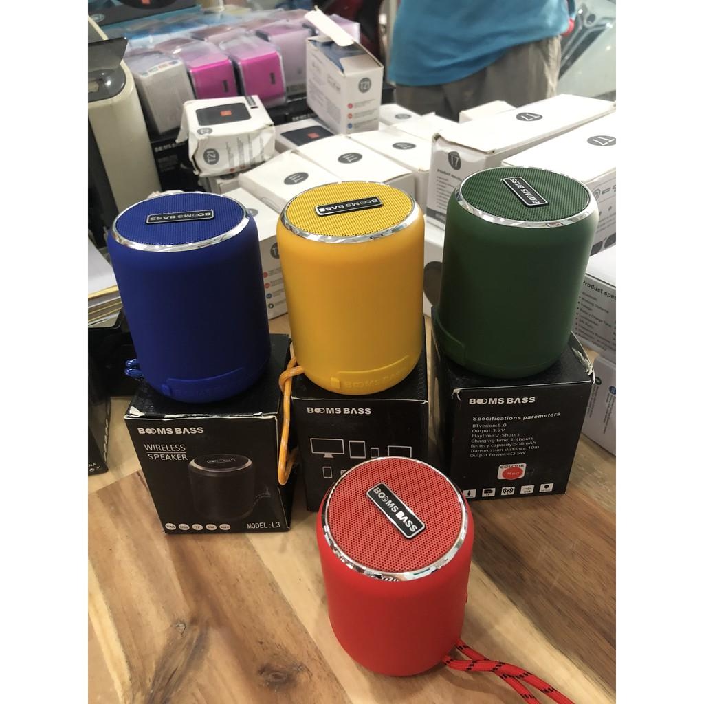 Loa Bluetooth Không Dây Mini Booms Bass-L3