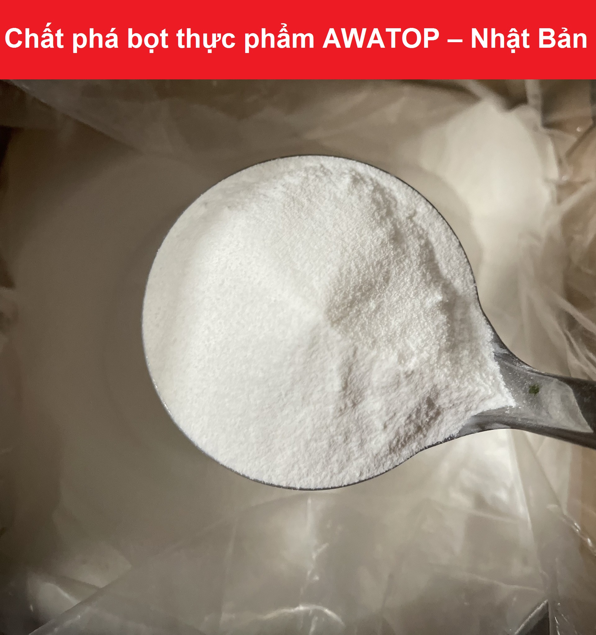 16kg Chất phá bọt làm tan bọt sữa đậu nành và tăng độ béo đậu hũ AWATOP Nhật Bản