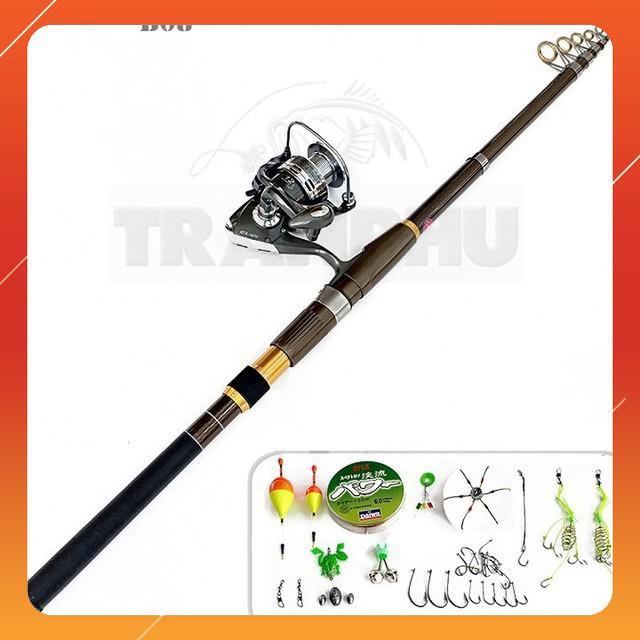 Bộ cần câu máy CARBON WAR BUCKET, máy CL7000^đồ câu 99