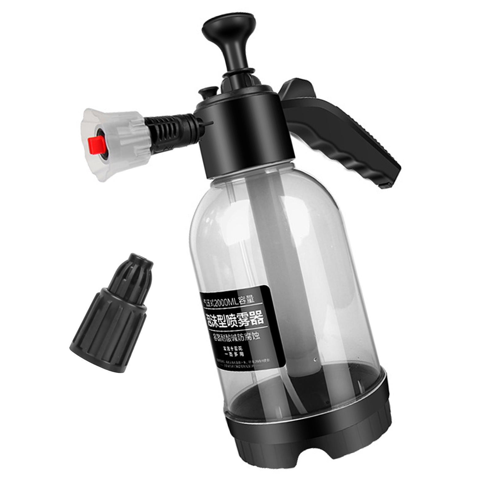 Hand Pressure Sprayer 2L Auto Cleaning Equipment for Car Indoor Garden Lawn Outdoor