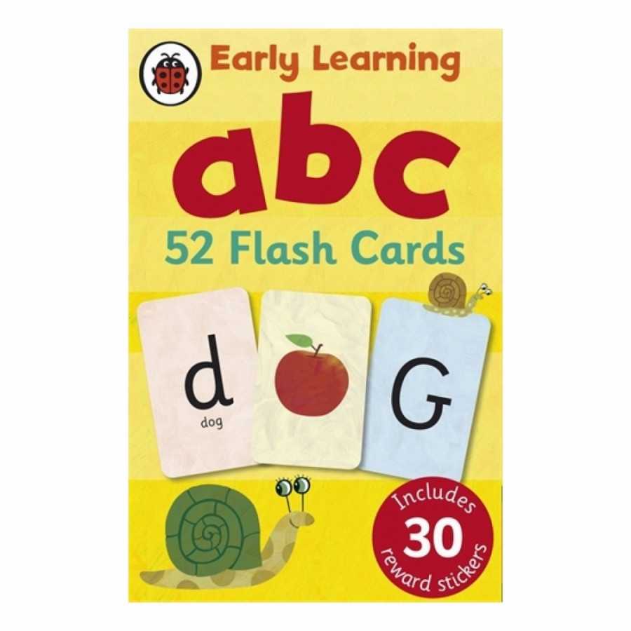 Early Learning Flashcards: Abc