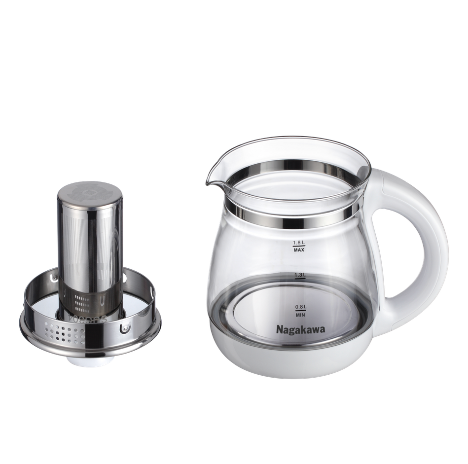 Ấm Siêu Tốc Đa Năng 1.8L Nagakawa NAG0316 - Hàng Chính Hãng