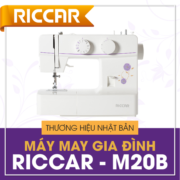 Hình ảnh Máy may gia đình RICCAR M20B - Thương hiệu Nhật Bản - Hàng Chính Hãng