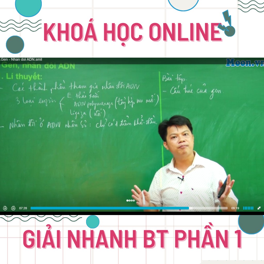 Sách Sinh lớp 12 ôn thi thpt quốc gia thầy Phan Khắc Nghệ, Tự học cơ sở vật chất và cơ chế di truyền