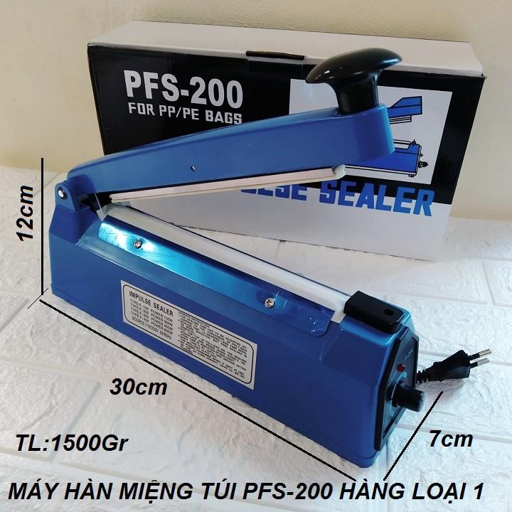 MÁY HÀN MIỆNG TÚI DẬP TAY MÁY HÀN NHIỆT PFS-200 HÀNG LOẠI 1