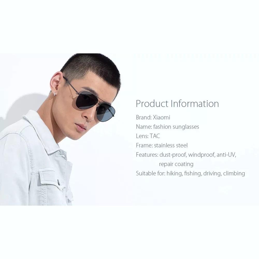 Xiaomi Kính mát phân cực UV400 6 lớp thời trang