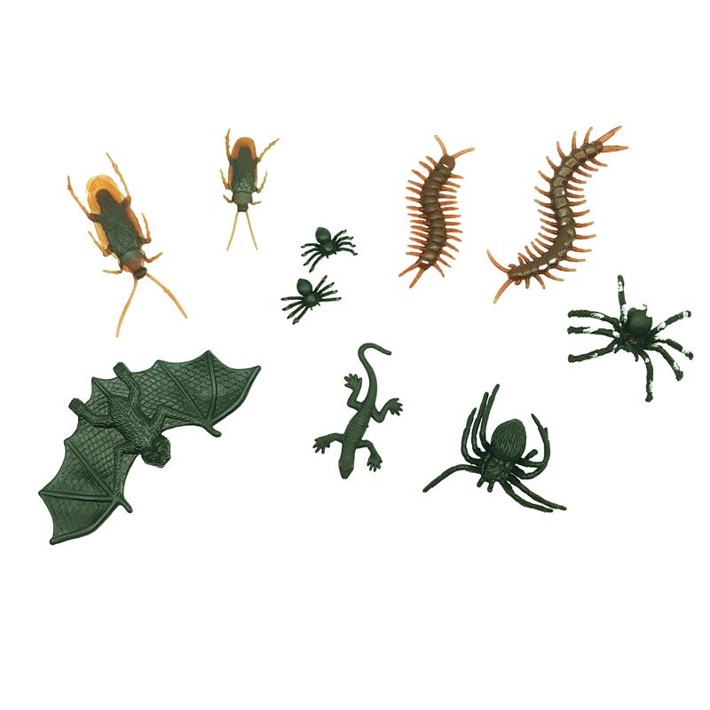 Bộ 10 Mô Hình Nhựa Trang Trí Halloween - Vinacraft HLW 23