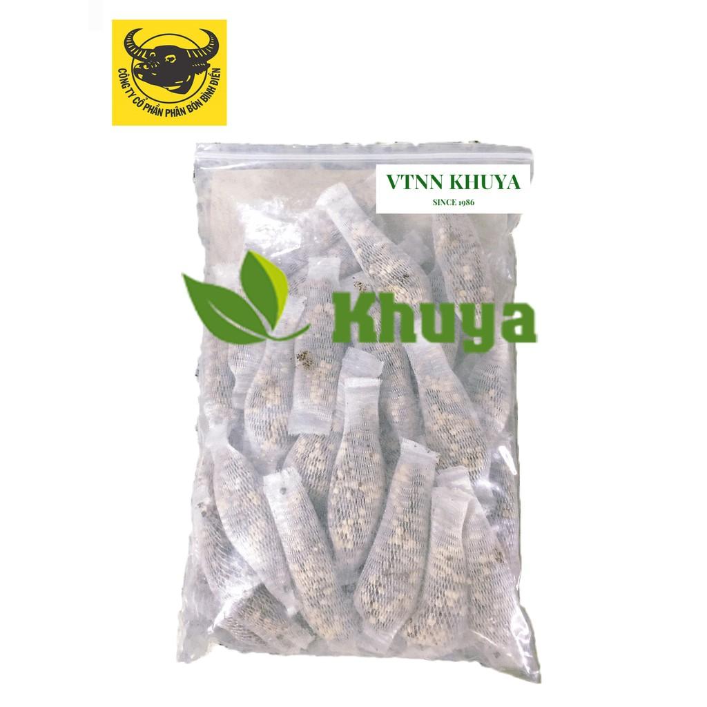 Phân bón hữu cơ khoáng Đầu Trâu Dinh dưỡng tan chậm túi 36 gói