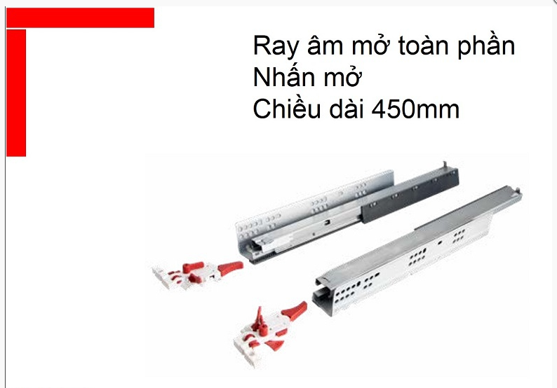 Ray Âm EPC Evo 450mm Giảm Chấn 433.32.074