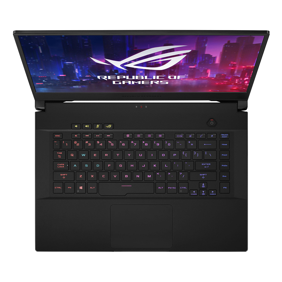 Laptop ASUS ROG Zephyrus M GU502GV-AZ079T (Core i7-9750H/ 16GB DDR4 2666MHz/ 512GB SSD PCIE/ RTX 2060 6GB/ 15.6 FHD IPS 240Hz, 3ms/ Win10) - Hàng Chính Hãng