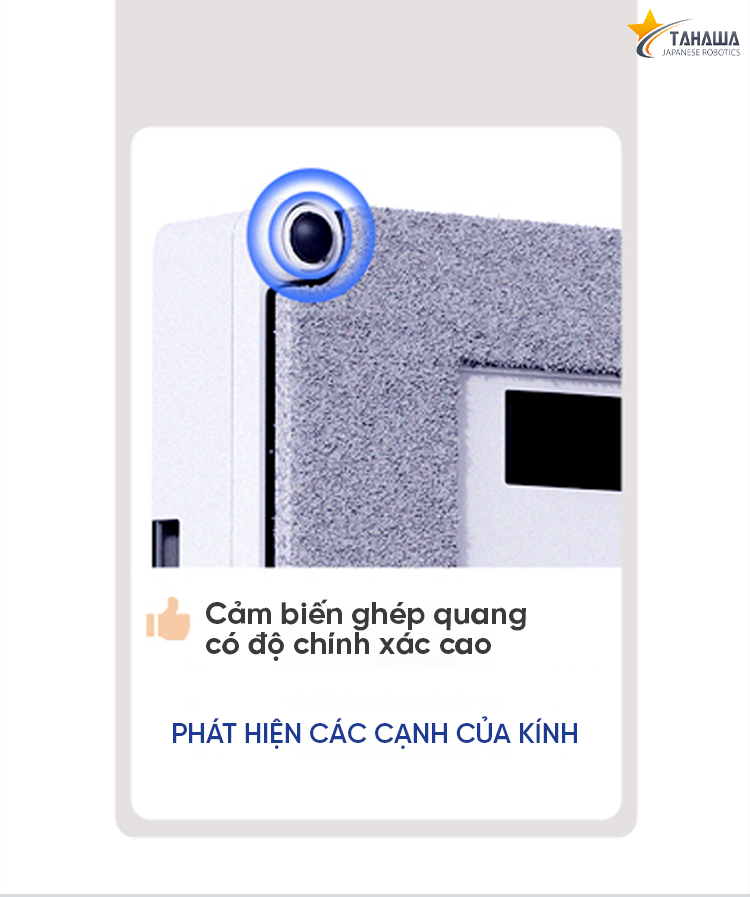 Robot lau kính TAHAWA TH-YW509 máy lau kính thông minh, robot lau kiếng tự phun nước -Phun nước 2 chiều - Bảo hành chính hãng 24 tháng - 1 đổi 1 trong 30 ngày - Hàng nhập khẩu chính hãng