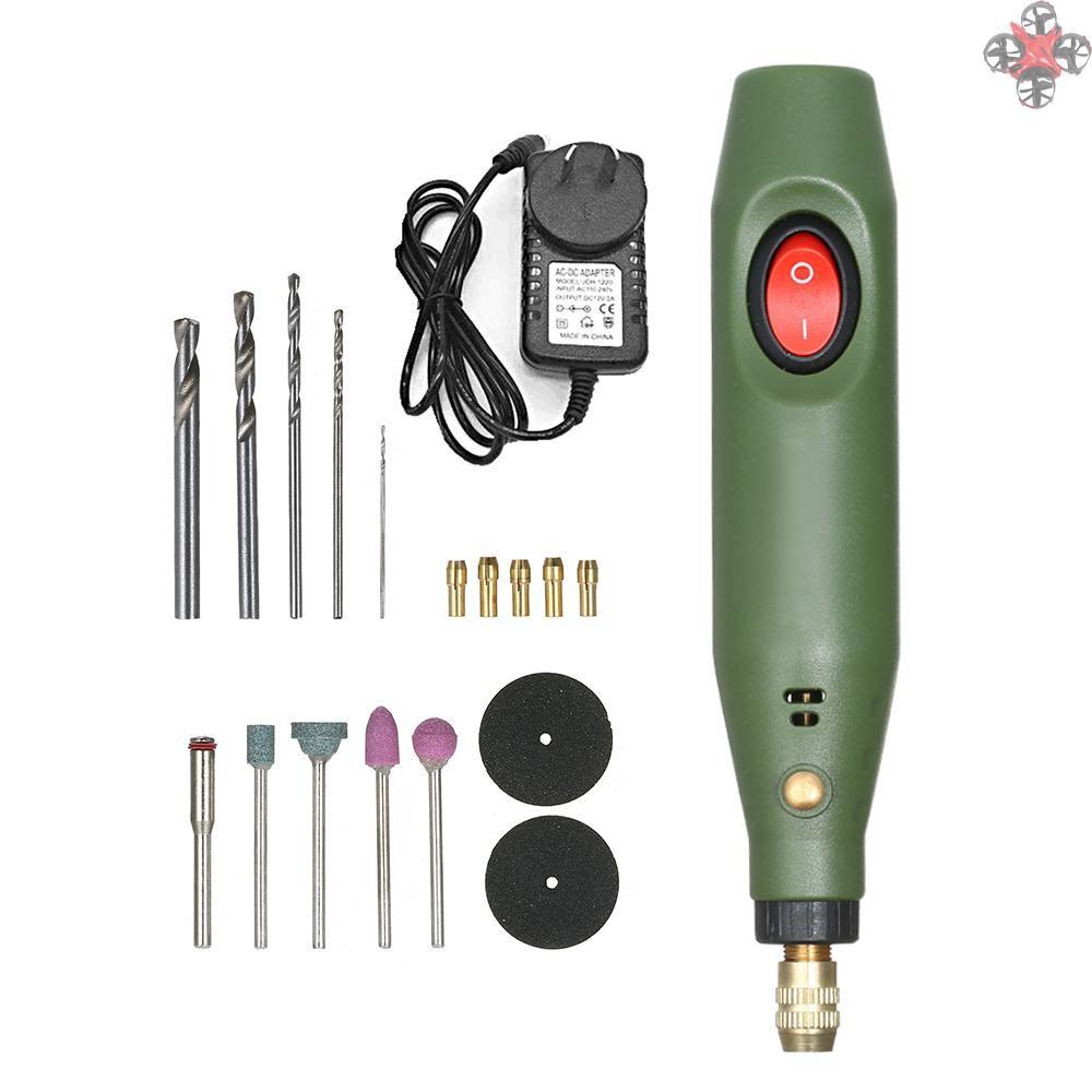 Bộ Máy Khoan Điện Mini Đa Năng Dc12V