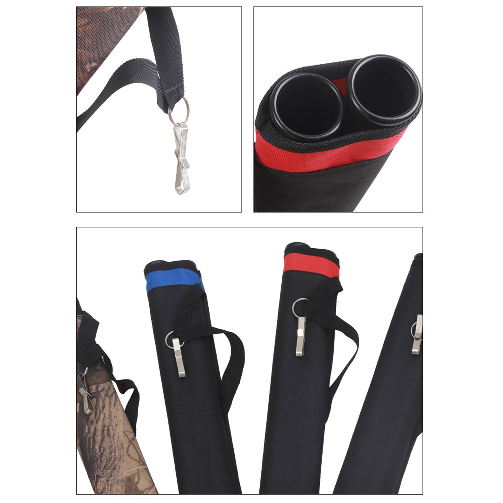 Lightweight Quiver Waist Bag 2 Tubes Back Teens Adults Practice