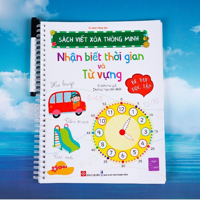 Sách - Viết xóa thông minh cho bé từ 4-7 tuổi - Đinh Tị Books