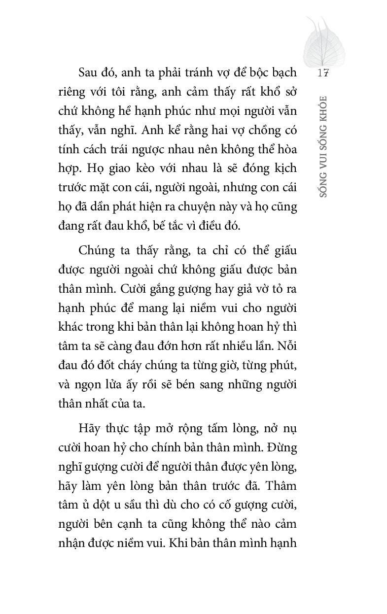 Sống Vui Sống Khỏe (Tái Bản)