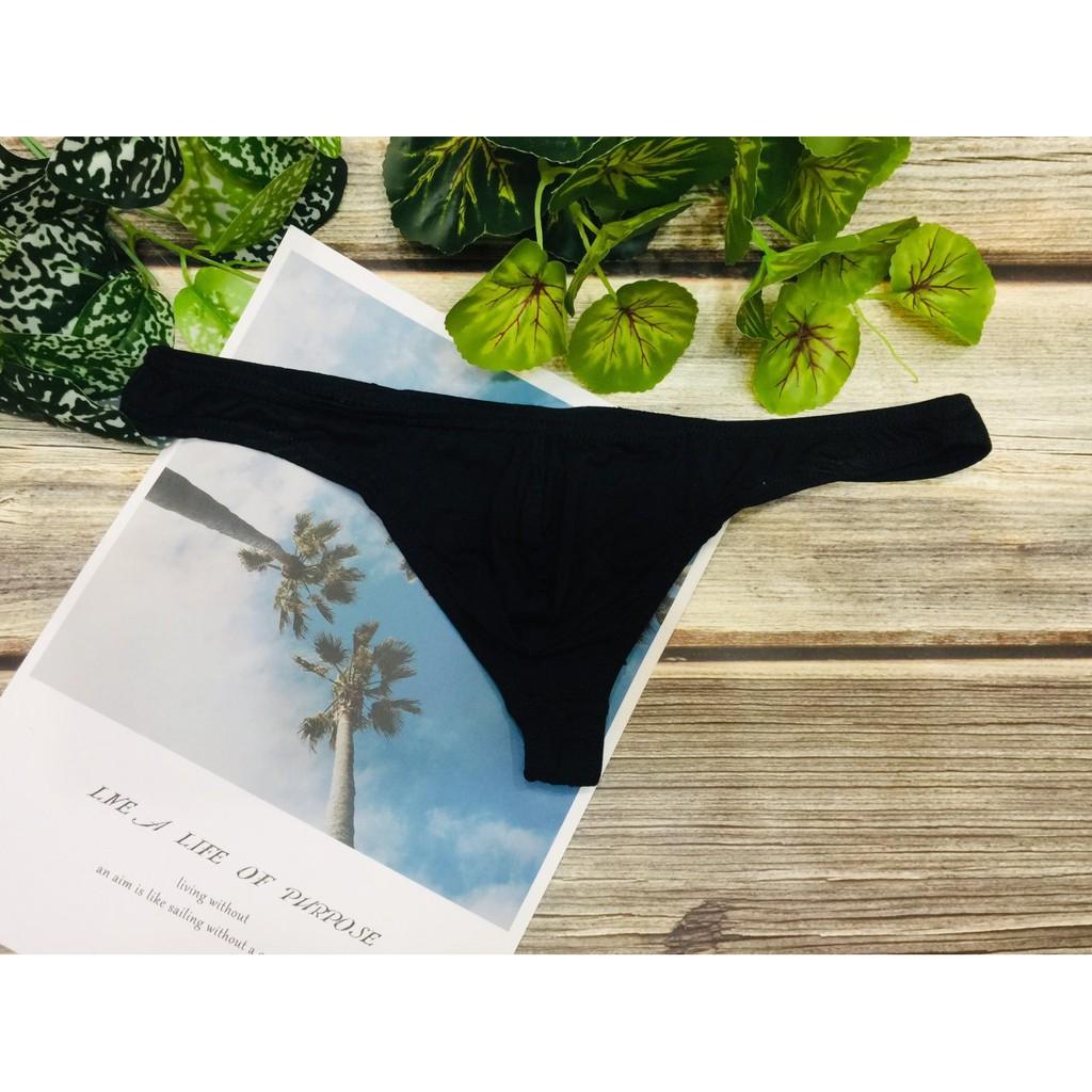 QUẦN LÓT LỌT KHE NAM TRƠN VÀ SỌC COTTON