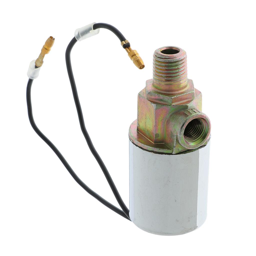 1x Train Truck Air 12V/24V Heavy Duty Electric Solenoid Valve 1/4 inch