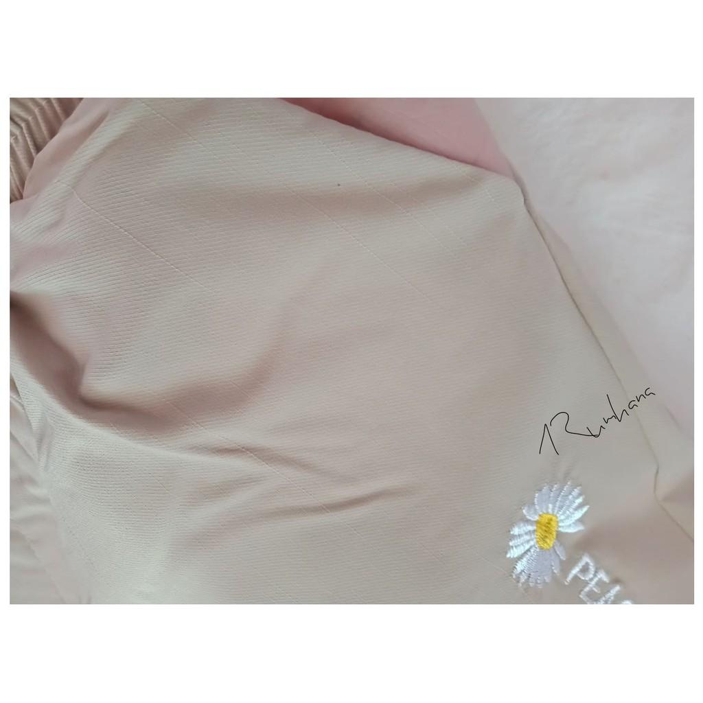 Quần Baggy Nữ Thêu Hoa Cúc Đẹp 2021 Q621 RumHana