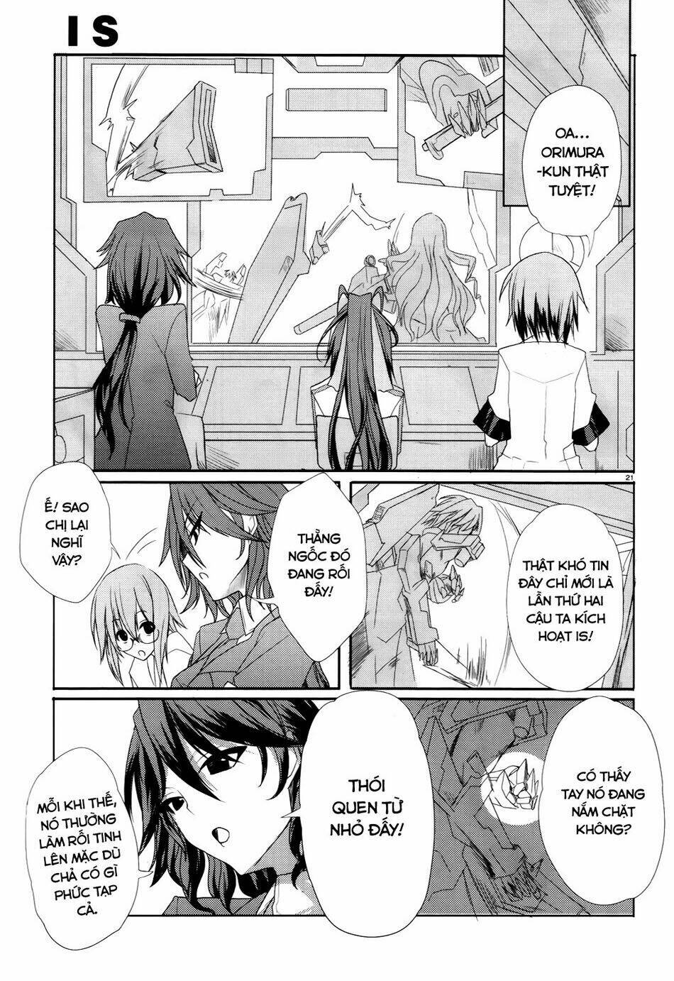 infinite stratos chapter 2 22