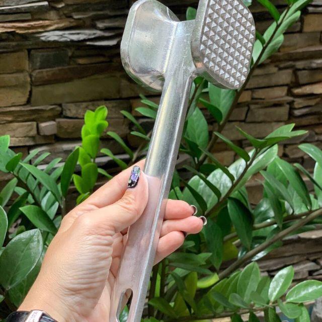 Búa đập thịt 2 đầu inox