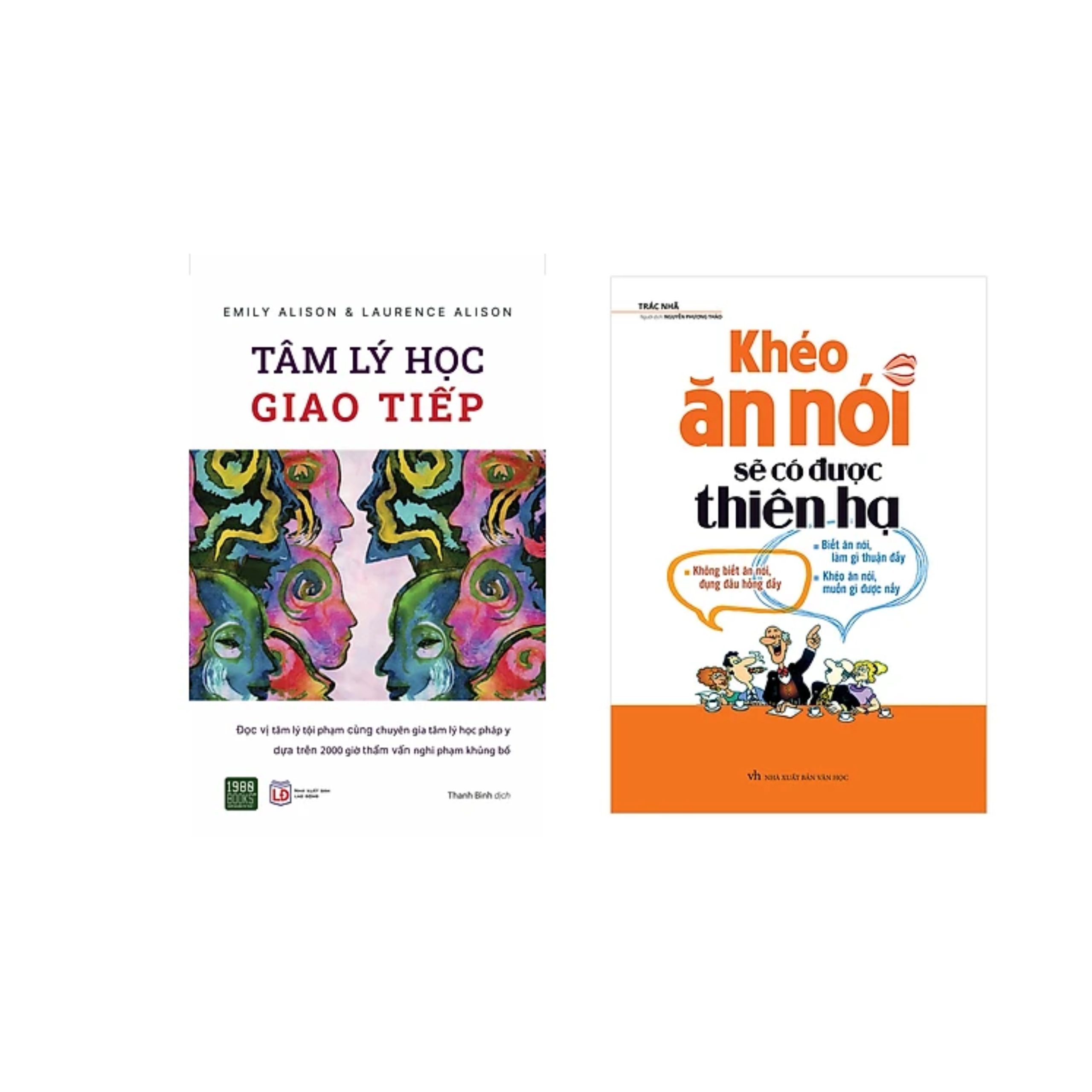 Combo 2Q Sách Tư Duy - Kĩ Năng Sống : Tâm Lí Học Giao Tiếp + Khéo Ăn Nói Sẽ Có Được Thiên Hạ ( Tái Bản ) 