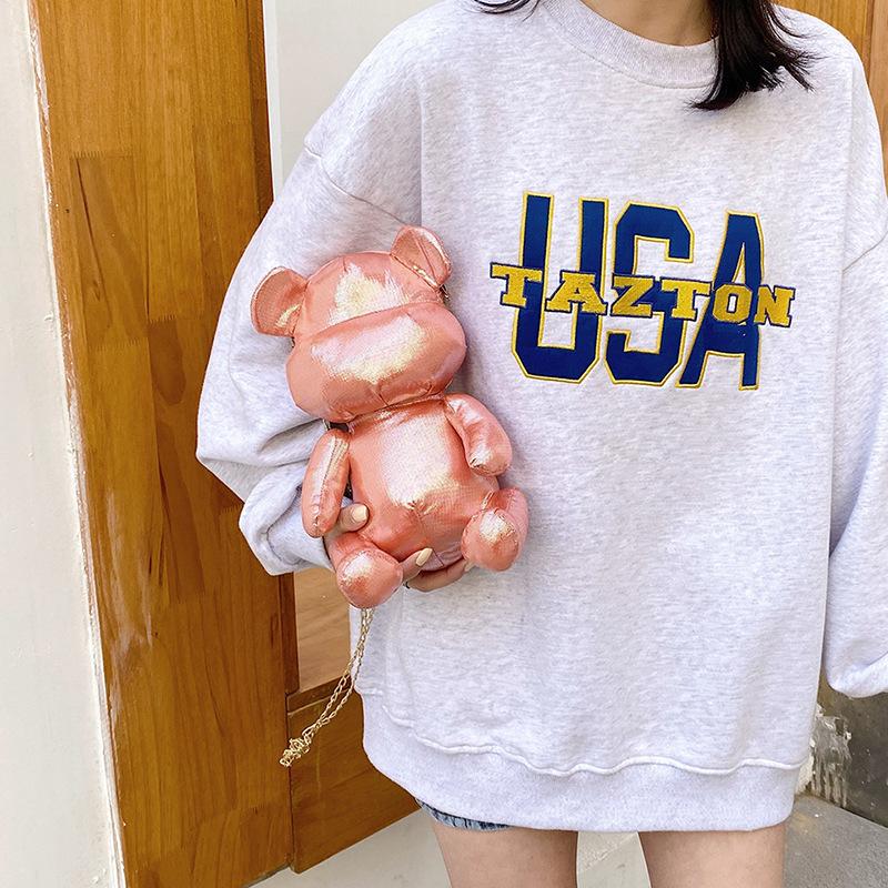 Anime Hoạt Hình Kid Đeo Vai Gấu Bông Túi Đeo Vai Thời Trang Anime Dành Cho Bé Gái Bé Trai Túi Điện Thoại Di Động gấu Đồ Chơi