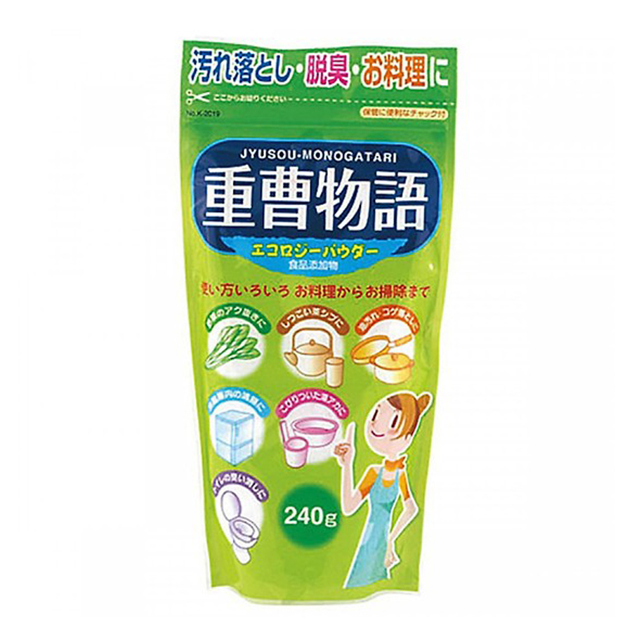 Gói muối nở dùng trong nhà bếp: nấu ăn và tẩy rửa - Hàng nội địa Nhật
