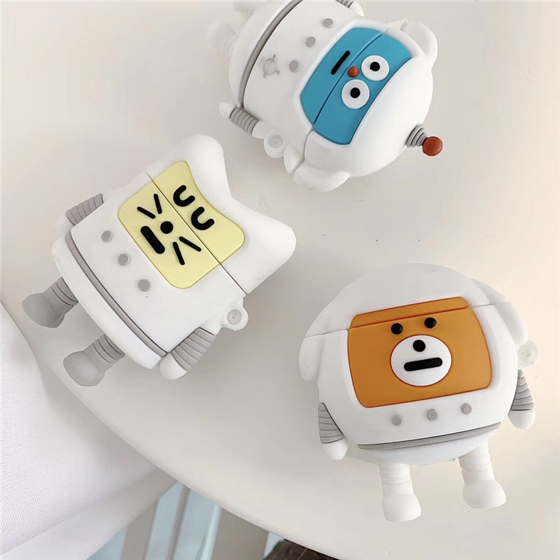 Bao Case Cho Airpods 1/ Airpods 2 Hình Phi Hành Gia NASA Cute