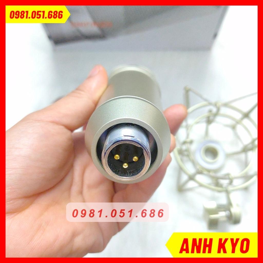 Mic thu âm AQTA U87, MICRO THU ÂM 5V AQ U87-MA, Hát Livestream, Hát Karaoke