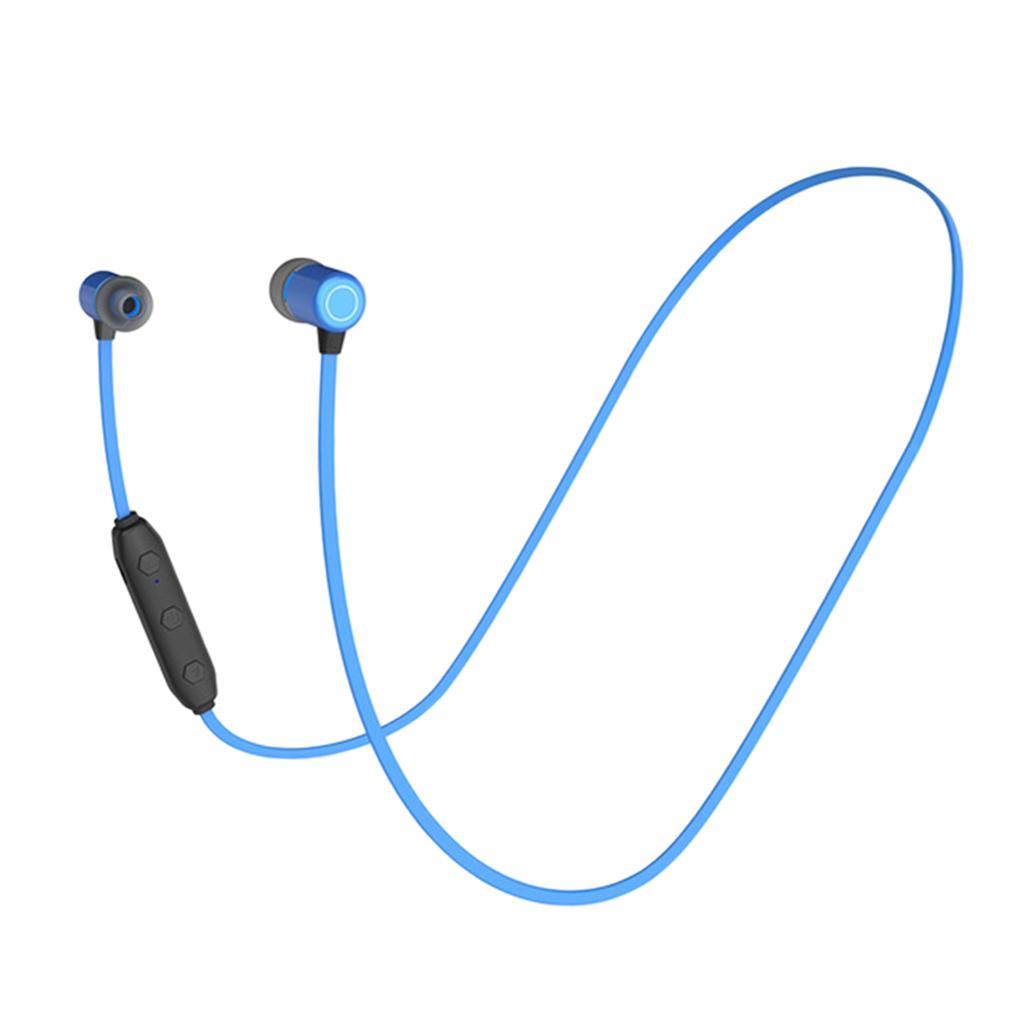 Wireless Headset Neckband Bluetooth5.0 with Microphone for IOS Android Black