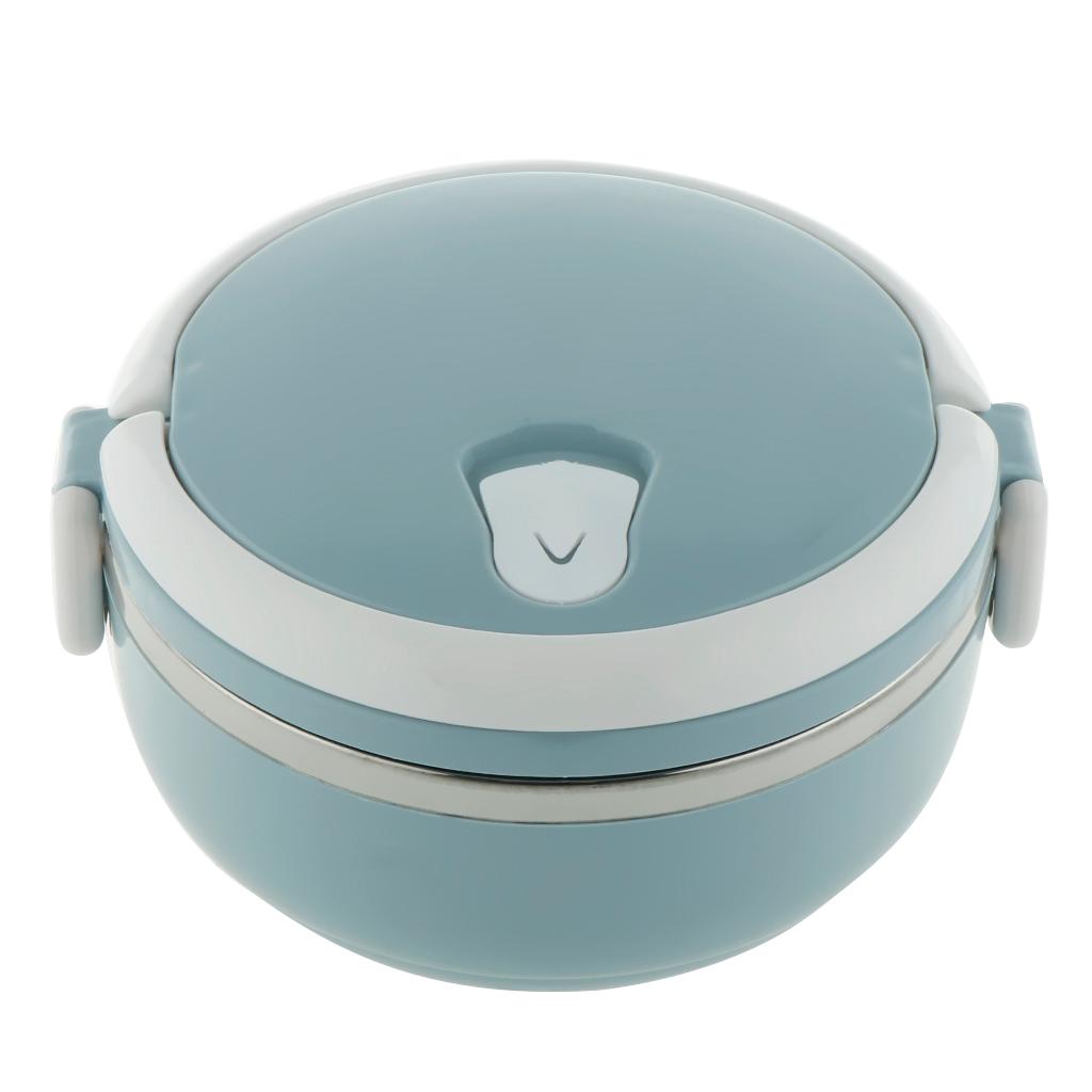 Stainless Steel Bento Lunch Box Food Container Storage Takeaway Outdoor