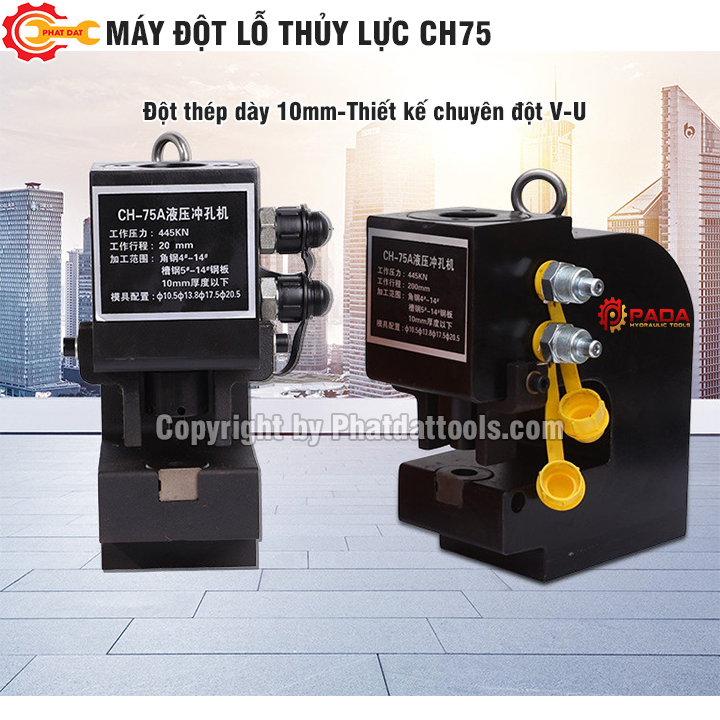 Máy Đột Lỗ Thủy Lực PADA CH75B