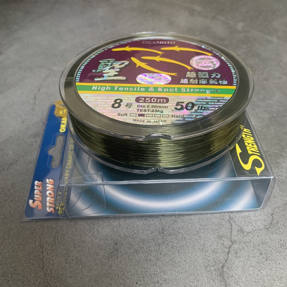 Dây cước câu cá siêu bền 4 con cá cơm loại tốt cuộn 250m, cước câu cá tra câu lục xa bờ chịu lực tốt, dây câu cá biển cao cấp, day cuoc cau ca loai tot, day cau ca