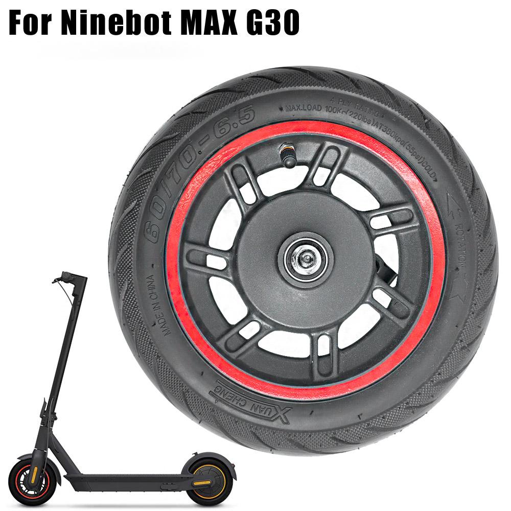 Bánh trước cho Ninebot Max G30 Kickscooter 10 inch Hub Front Wheel