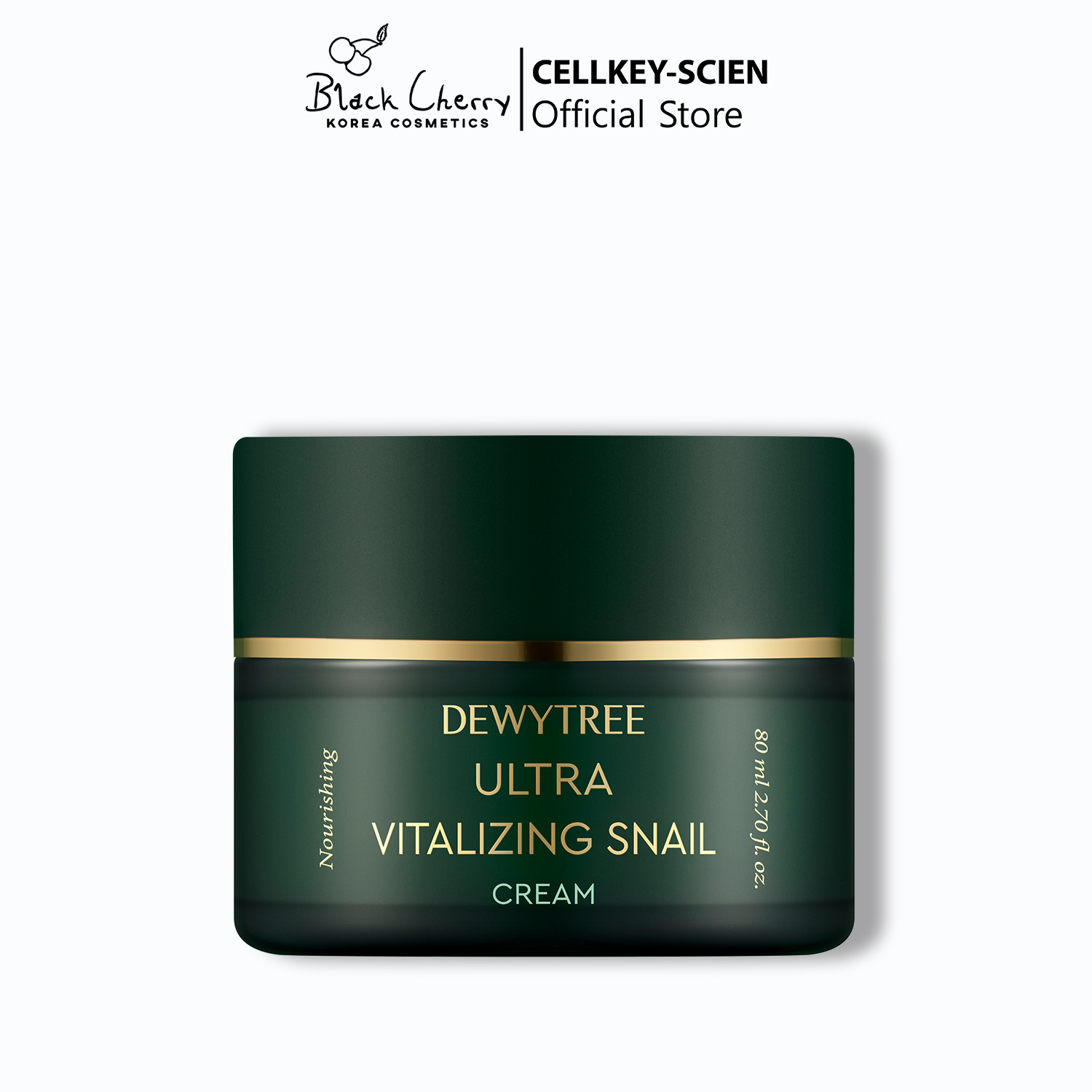 Kem Dưỡng Ẩm Trắng Da Ban Đêm Ốc Sên Chống Lão Hóa Phục Hồi Trẻ Hoá Da Dewytree Ultra Vitalizing Snail Cream 80ml